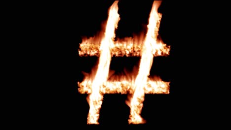 Hashtag-hash-tag-hot-text-brand-branding-iron-metal-flaming-heat-flames-4K